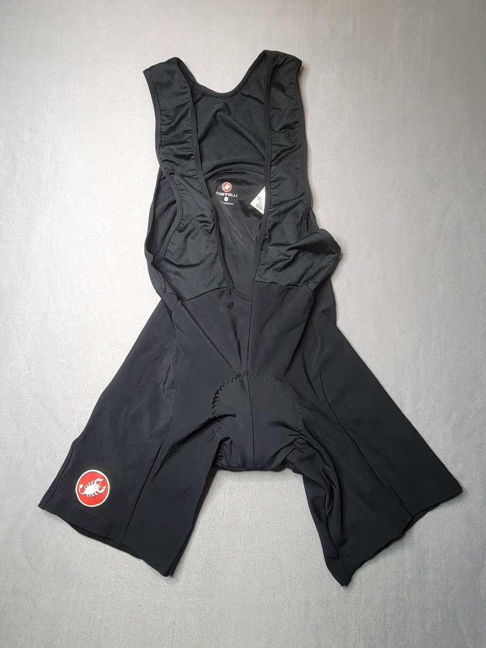 Castelli Women's Black Cycling Bib Shorts with Chamois - With Padded Black XXL